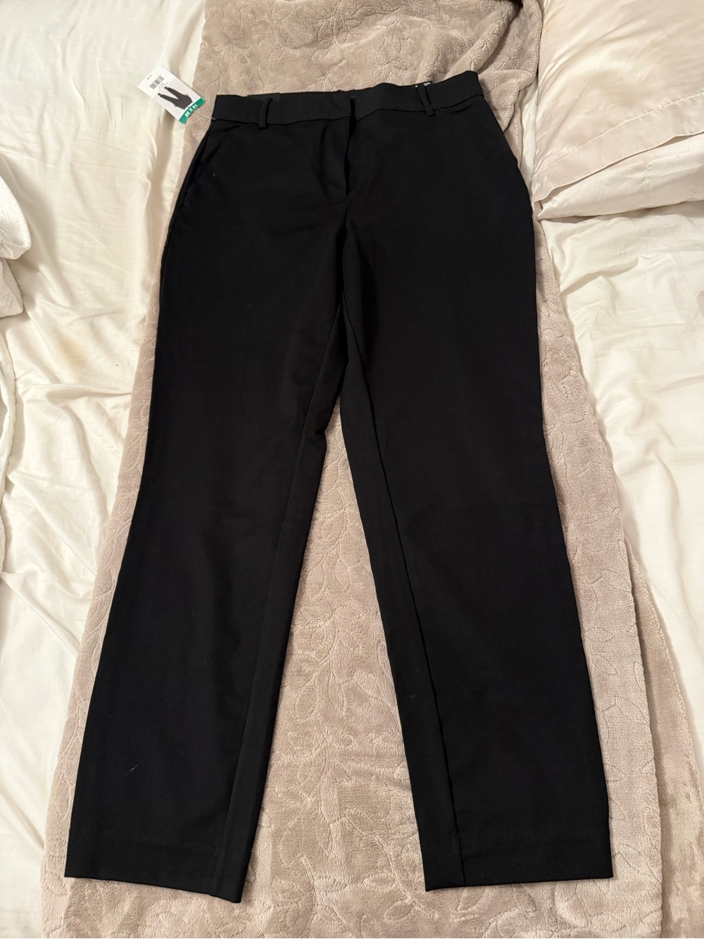 Women’s Black Dress Pants - Classic Flat Front